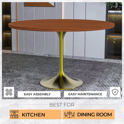 Verve Collection 48" Round Dining Table