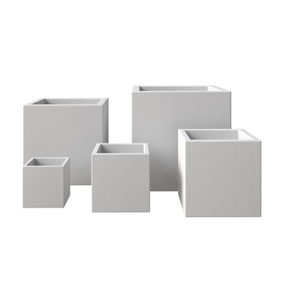 Fern Planter Set White