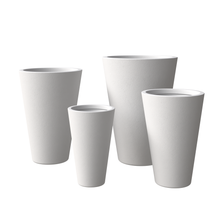 Pebble Planter Set White