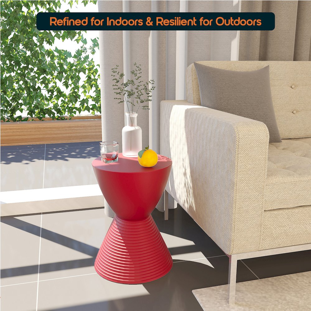 Modern Round  Boyd Side Table
