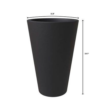 Pebble Planter Set Black