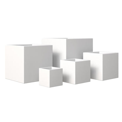 Fern Planter Set White