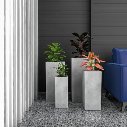 Terra Planter Set Aged Concrete