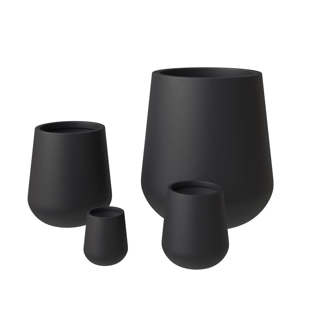 Orchid Planter Set Black