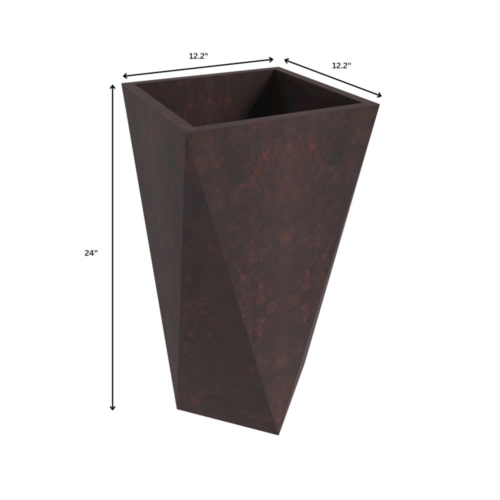 Aloe Series Planter set in Brown