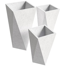 Aloe Series Planter set in White