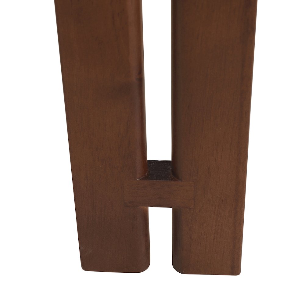 Velo Series Modern Dining Cha...lnut Color Wood with Toupe Seat Set of 4