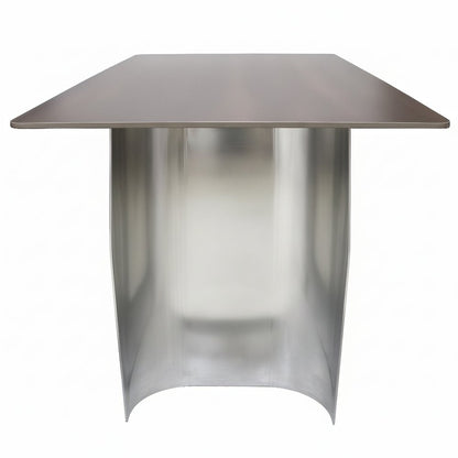 Zelan Series Modern Dining Table in Red Oak