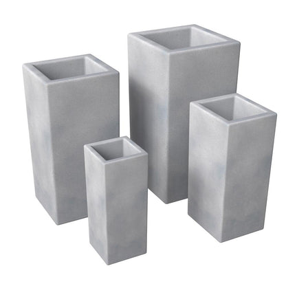 Terra Planter Set Aged Concrete