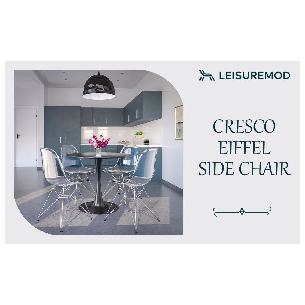 Cresco Molded Eiffel Side Chair