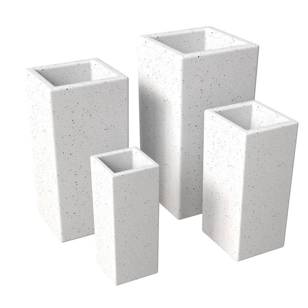 Terra Planter Set White