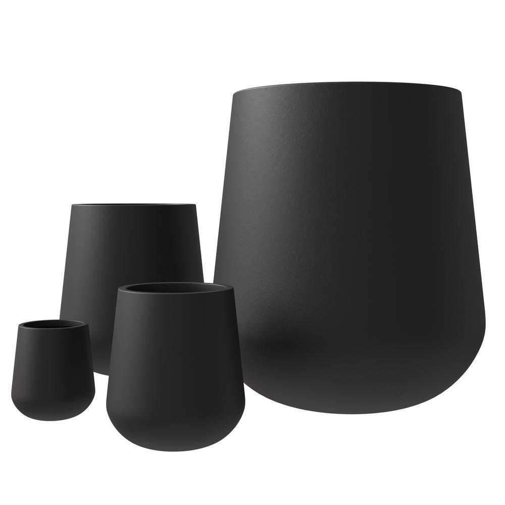 Orchid Planter Set Black