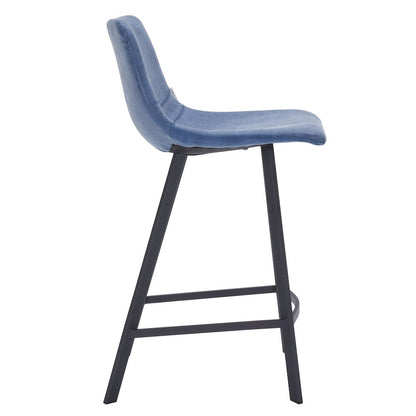 Elland - Counter stool - Peacock Blue