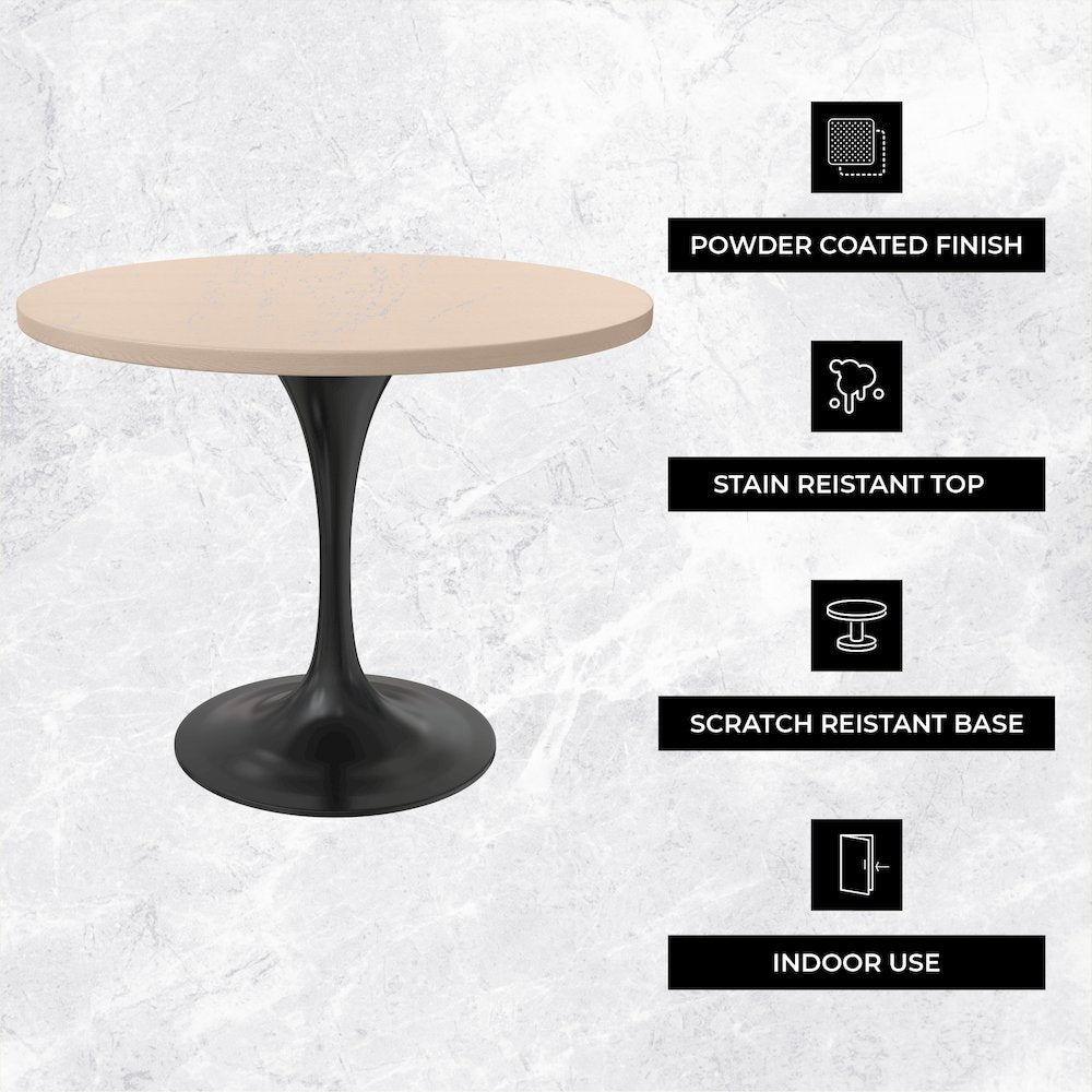 Verve Collection 36 Round Dining Table