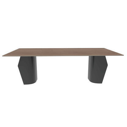 Zelan Series Modern Dining Table in Red Oak