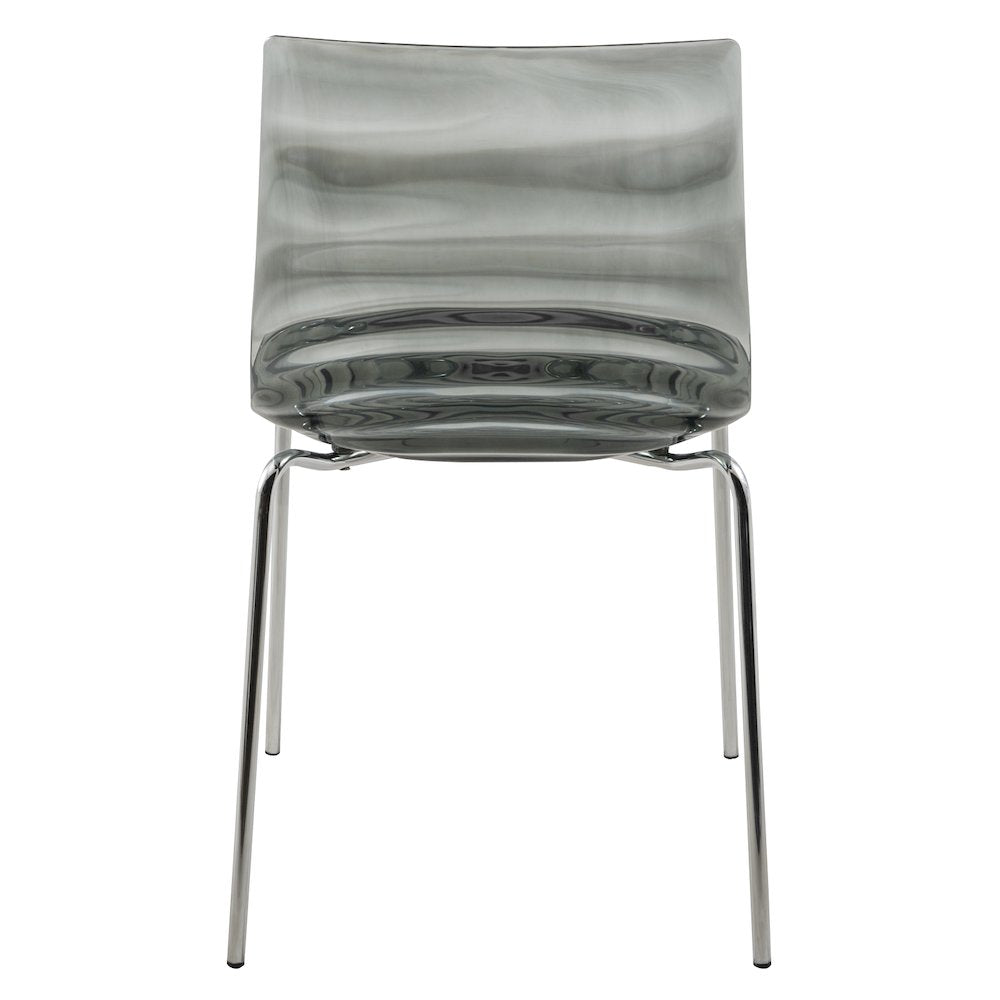 Astor Water Ripple Design Dining Chair Set of 4