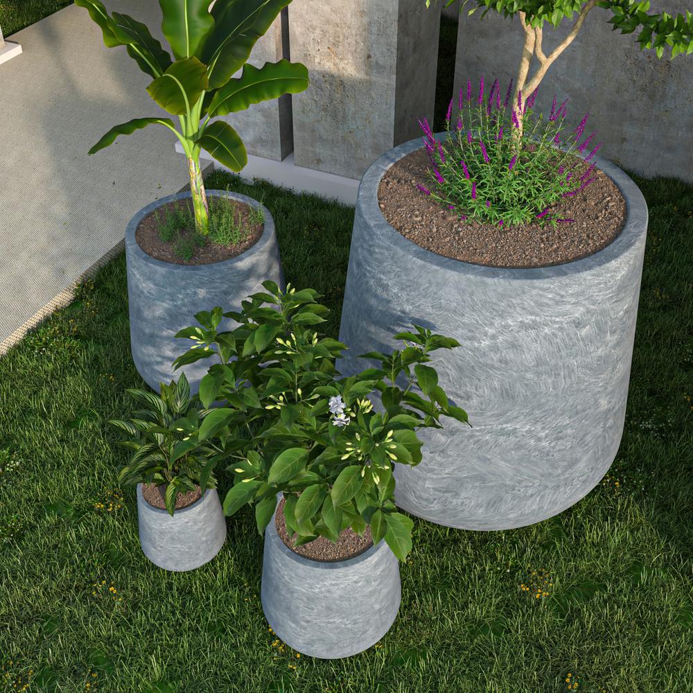 Orchid Planter Set Age Concrete