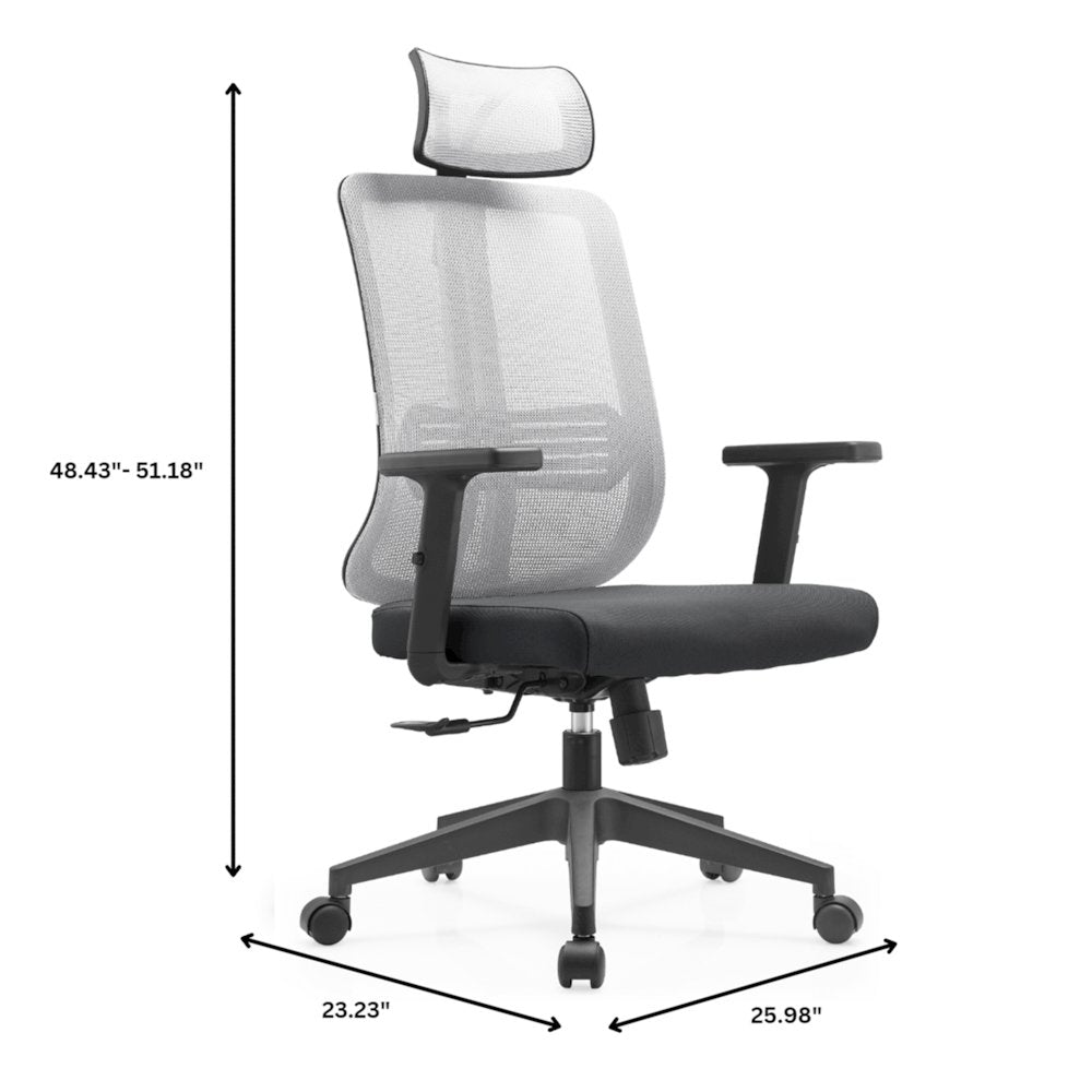 Office Nift Series Office Task Chair In White