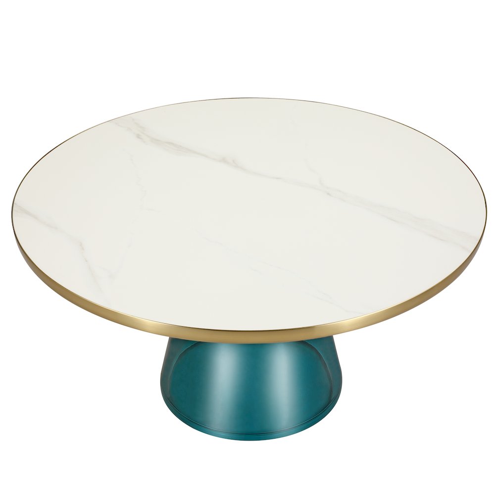 Tully Collection Glass Coffee Table