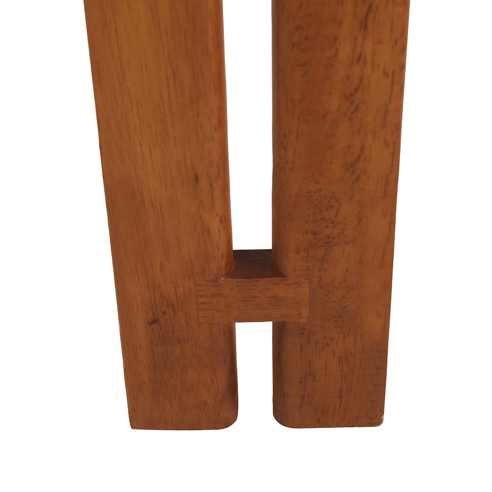 Velo Series Modern Dining Chair in Dark Natural Wood with Taupe Seat