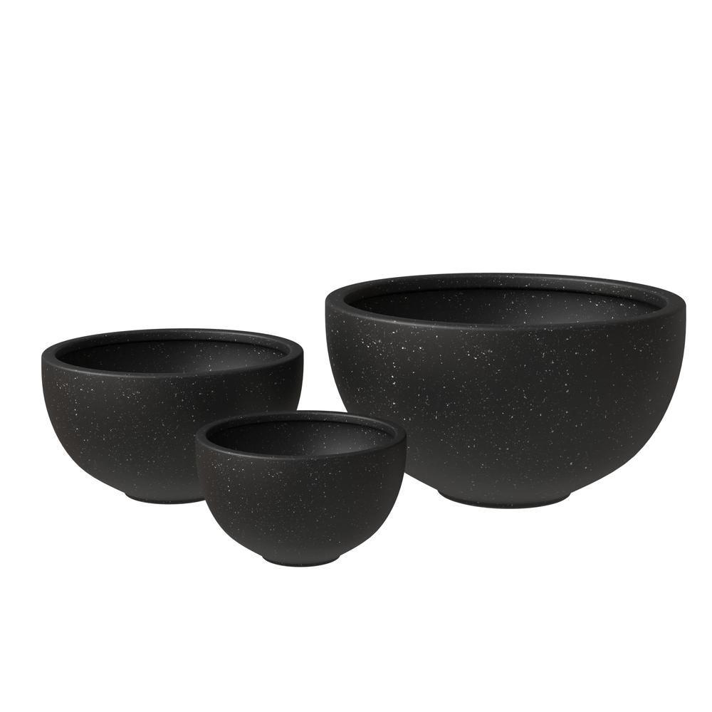 Iris Planter Set Black