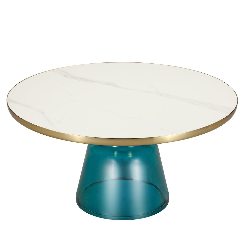 Tully Collection Glass Coffee Table