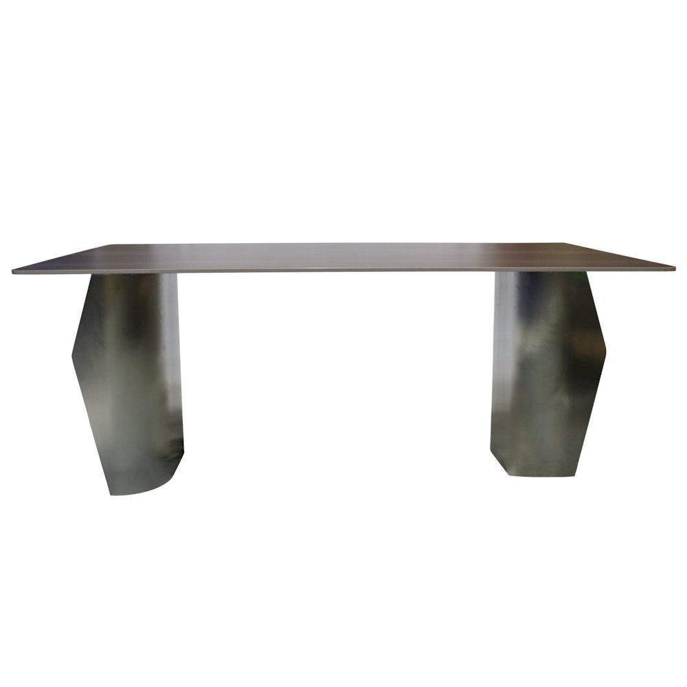 Zelan Series Modern Dining Table in Red Oak