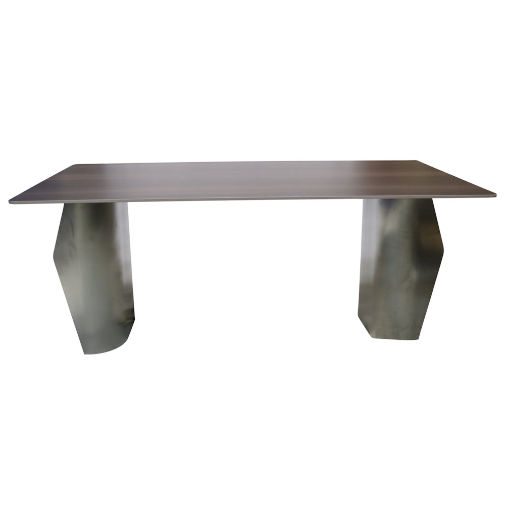 Zelan Series Modern Dining Table in Red Oak