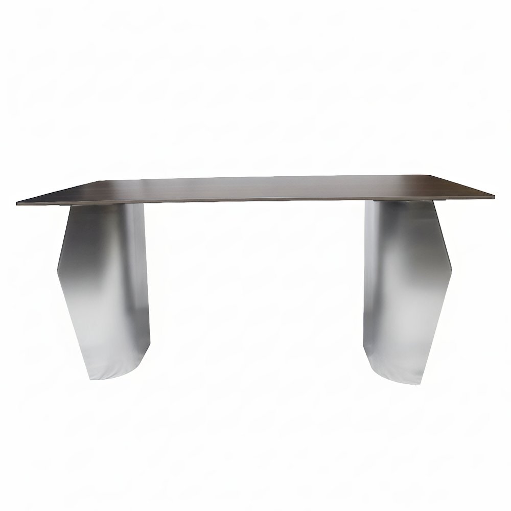 Zelan Series Modern Dining Table in Red Oak