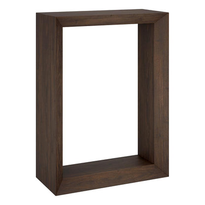 Osmond 22" Wide Rectangular Console Table in Alder Brown