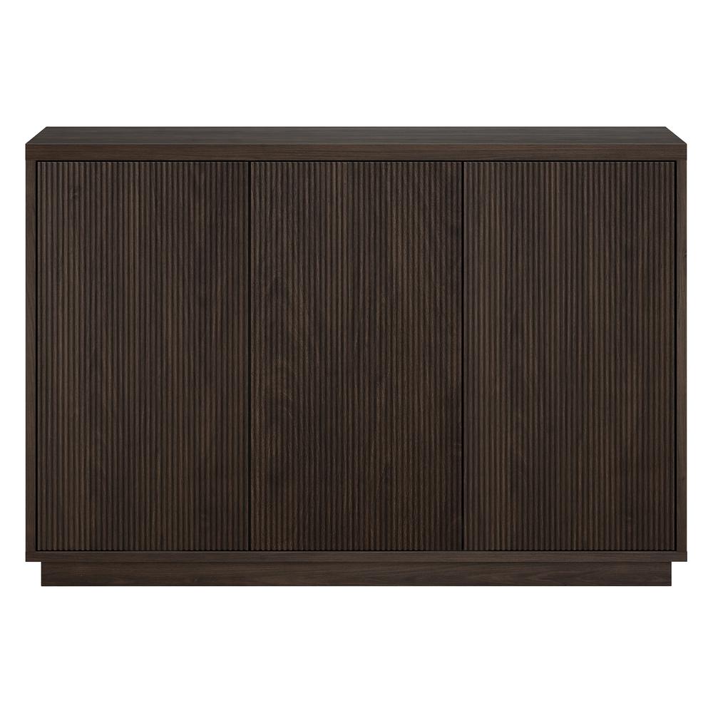 Alston 48" Wide Rectangular Buffet Table in Alder Brown