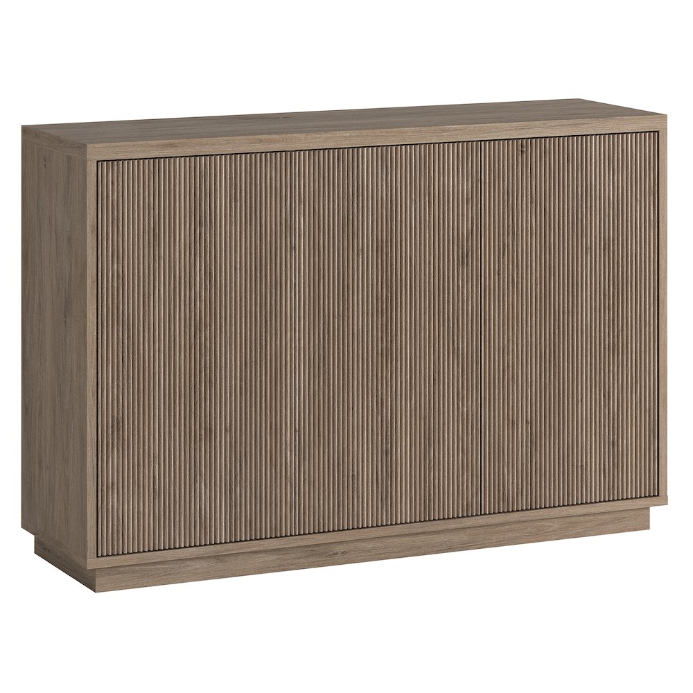 Alston 48" Wide Rectangular Buffet Table in Antiqued Gray Oak