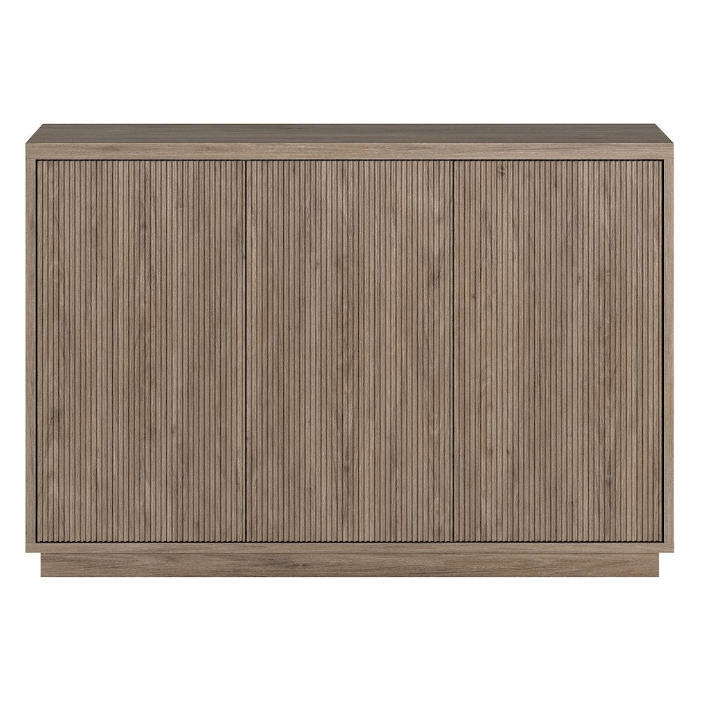 Alston 48" Wide Rectangular Buffet Table in Antiqued Gray Oak