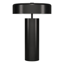 Nash 24" Tall Table Lamp with Metal Shade in Blackened Bronze/Blackened Bronze