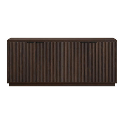 Mansfield 68" Wide Rectangular Buffet Table in Alder Brown