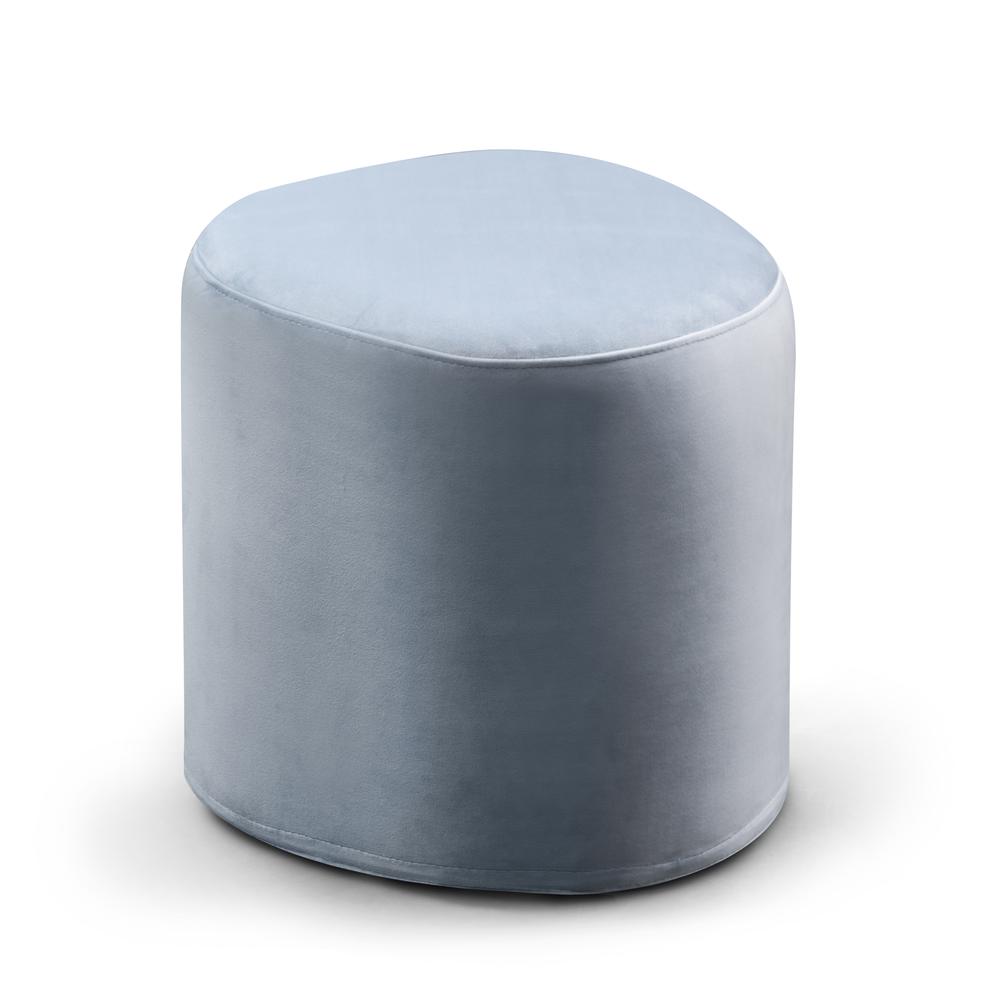 Carmen Ottoman Small Light Grey