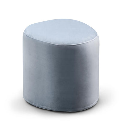Carmen Ottoman Small Light Grey