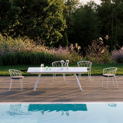 Extension Dining Table Mud Grey