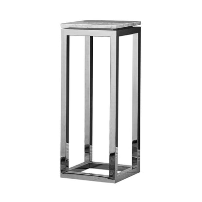 Stud Display Pedestal 38" Polished Stainless Steel