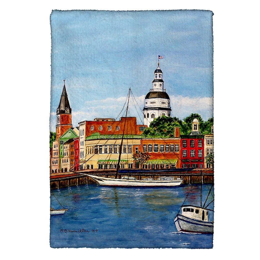 Annapolis City Dock Kitchen Towel