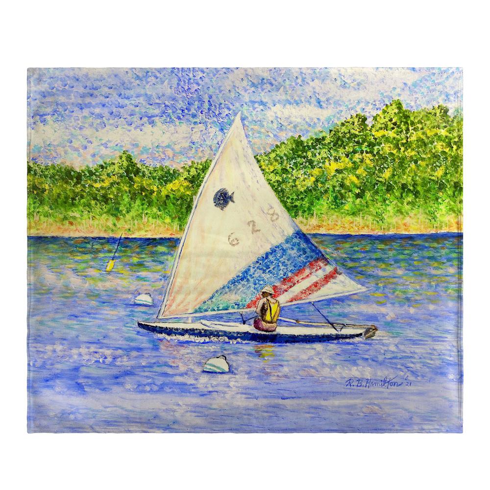 Sunfish Sailing Throw