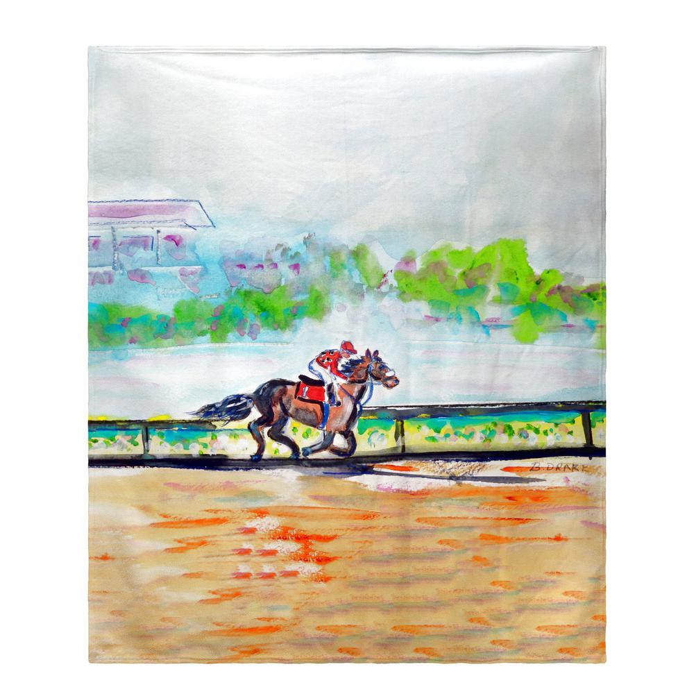 Inside Track Fleece Throw
