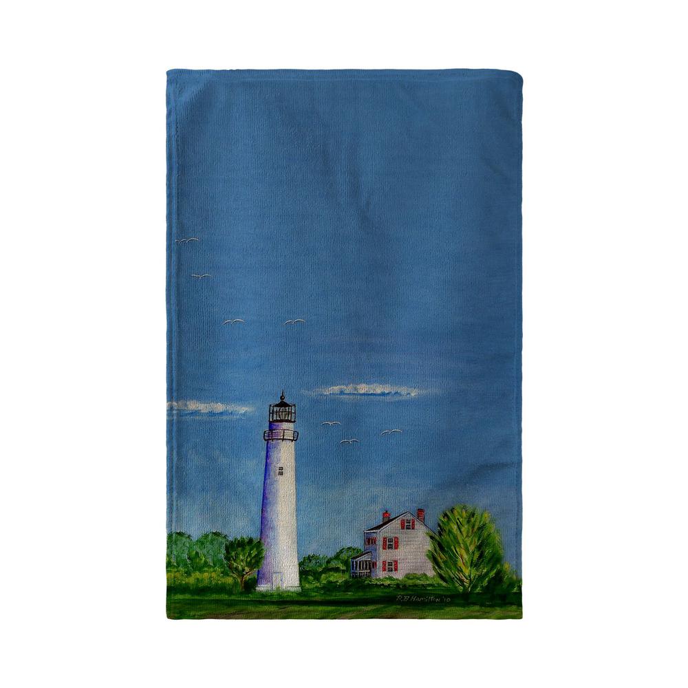 Fenwich Island Lighthouse Beach Towel
