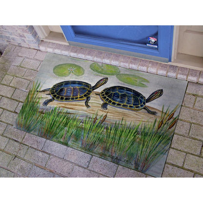 Two Turtles Door Mat 30x50
