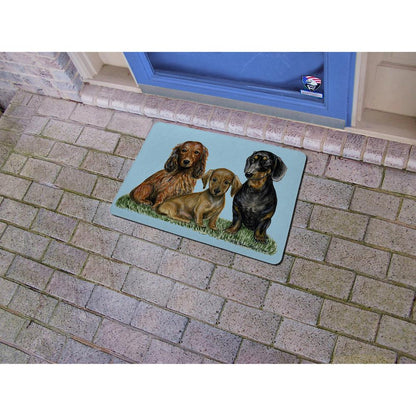 Dachshunds Door Mat 18x26