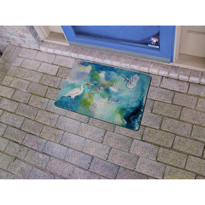 Three Egrets Door Mat 18"x26"