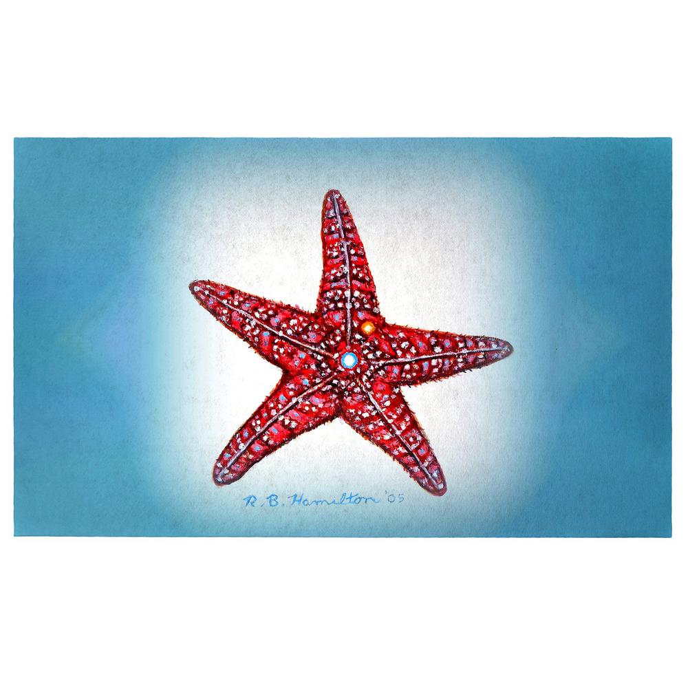 Dick's Starfish Door Mat 30x50