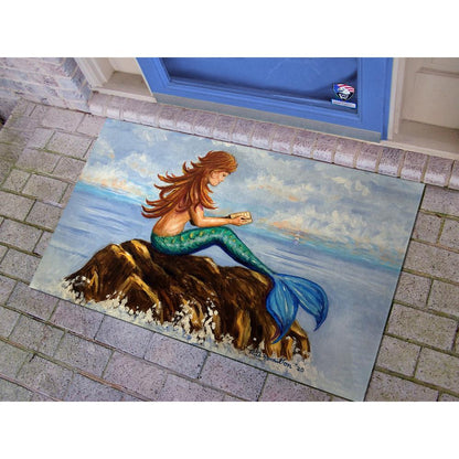 Mermaid's Handbook Door Mat 30x50