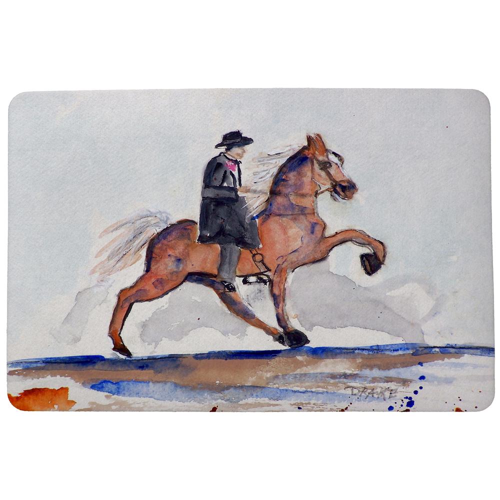 Brown Horse Walking Door Mat 30x50
