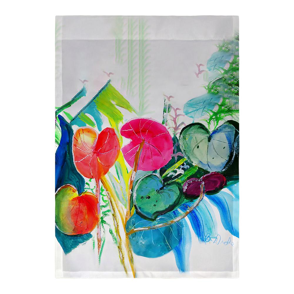 Cyclamen Plant Flag